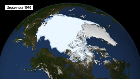 Arctic sea ice September 1979